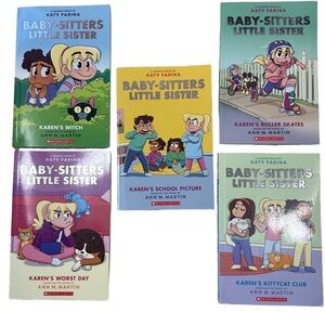🎄NET SET! Baby-Sitters Little Sister Graphix Books Set (5 Books)